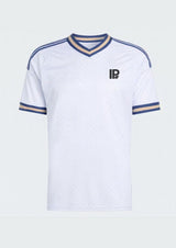 IP Signature V-Neck Retro Jersey - Arctic White