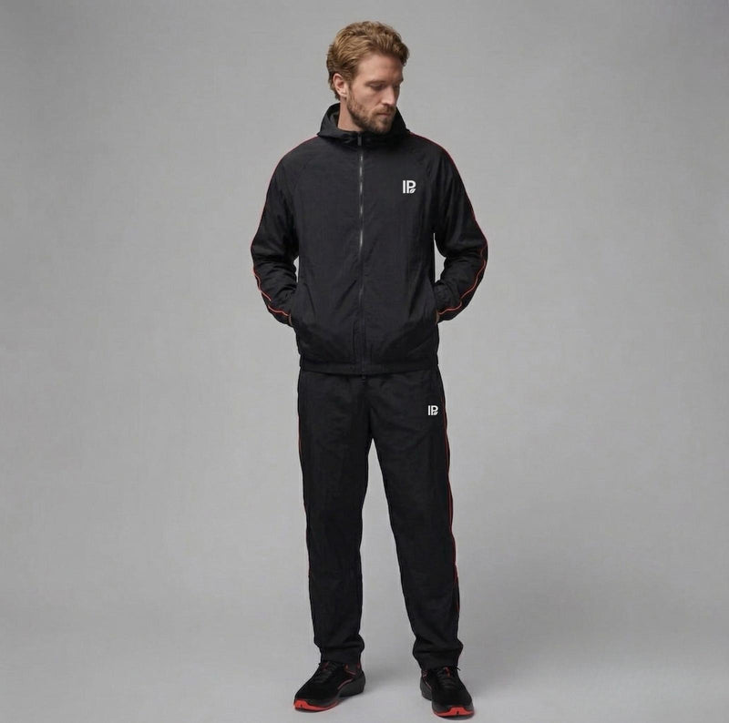 IP Stealth Tech Windbreaker - Midnight Black